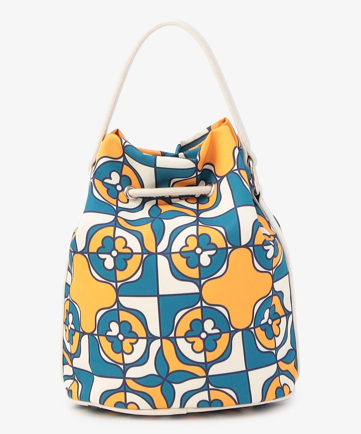 Bucket Bag「花の尊重」 OFF WHITE