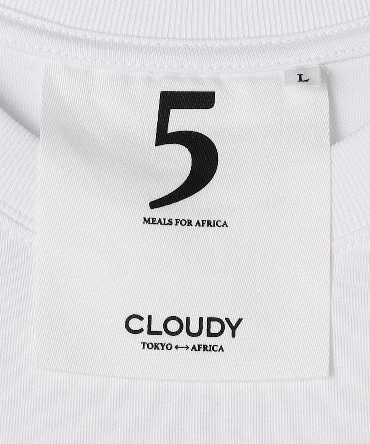 Lunch T-shirts Monday Lazy Club WHITE