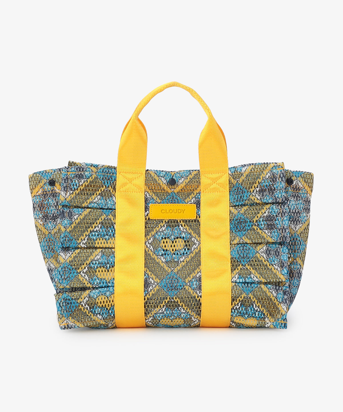 Mesh Frill Bag「LOVE & UNDERSTANDING」 YELLOW