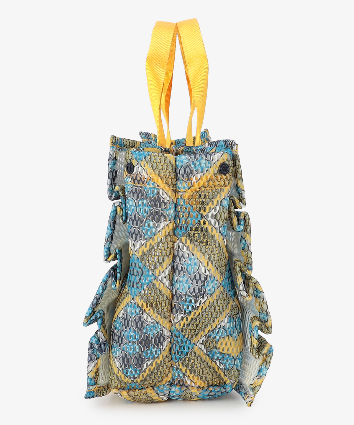 Mesh Frill Bag「LOVE & UNDERSTANDING」 YELLOW