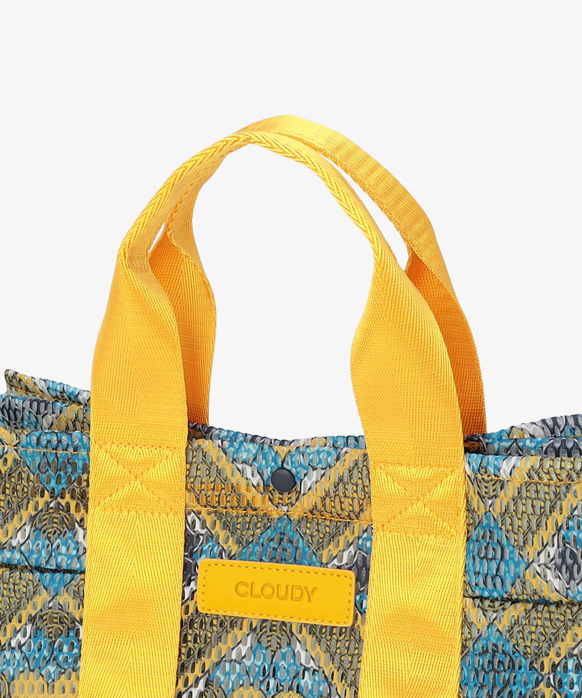 Mesh Frill Bag「LOVE & UNDERSTANDING」 YELLOW