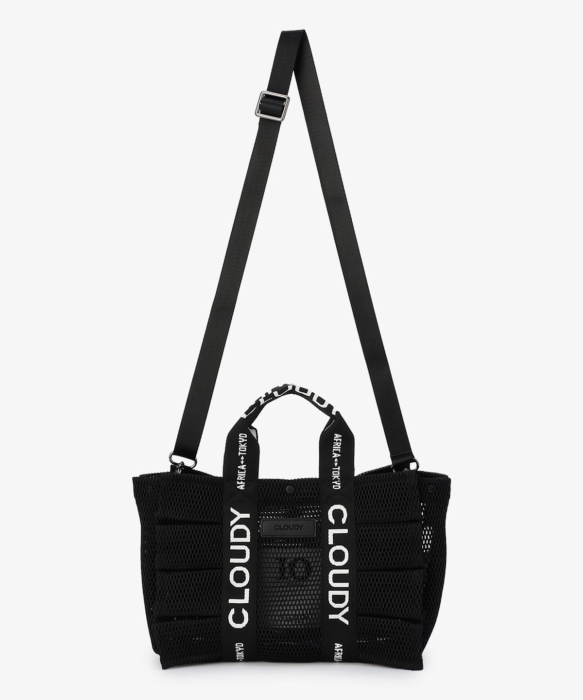 Mesh Frill Bag BLACK