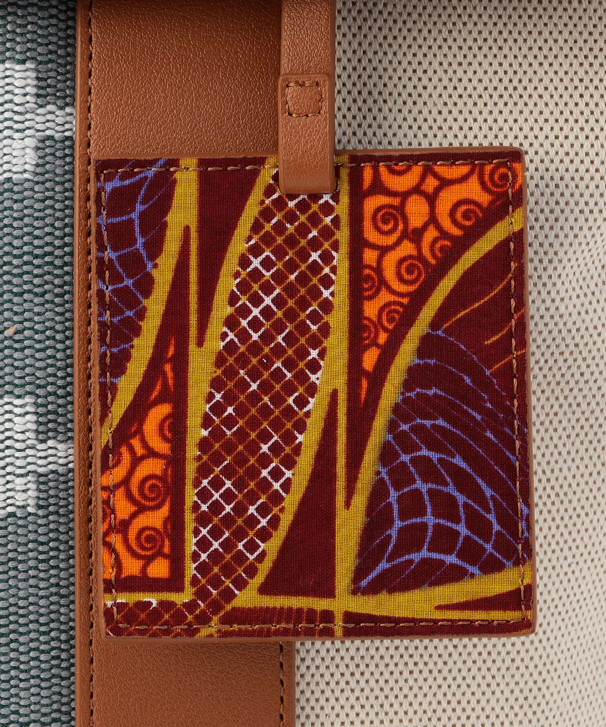 ツートンケンテバッグ BROWN(S / Mサイズ)