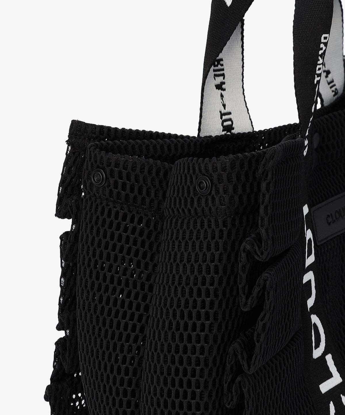Mesh Frill Bag BLACK