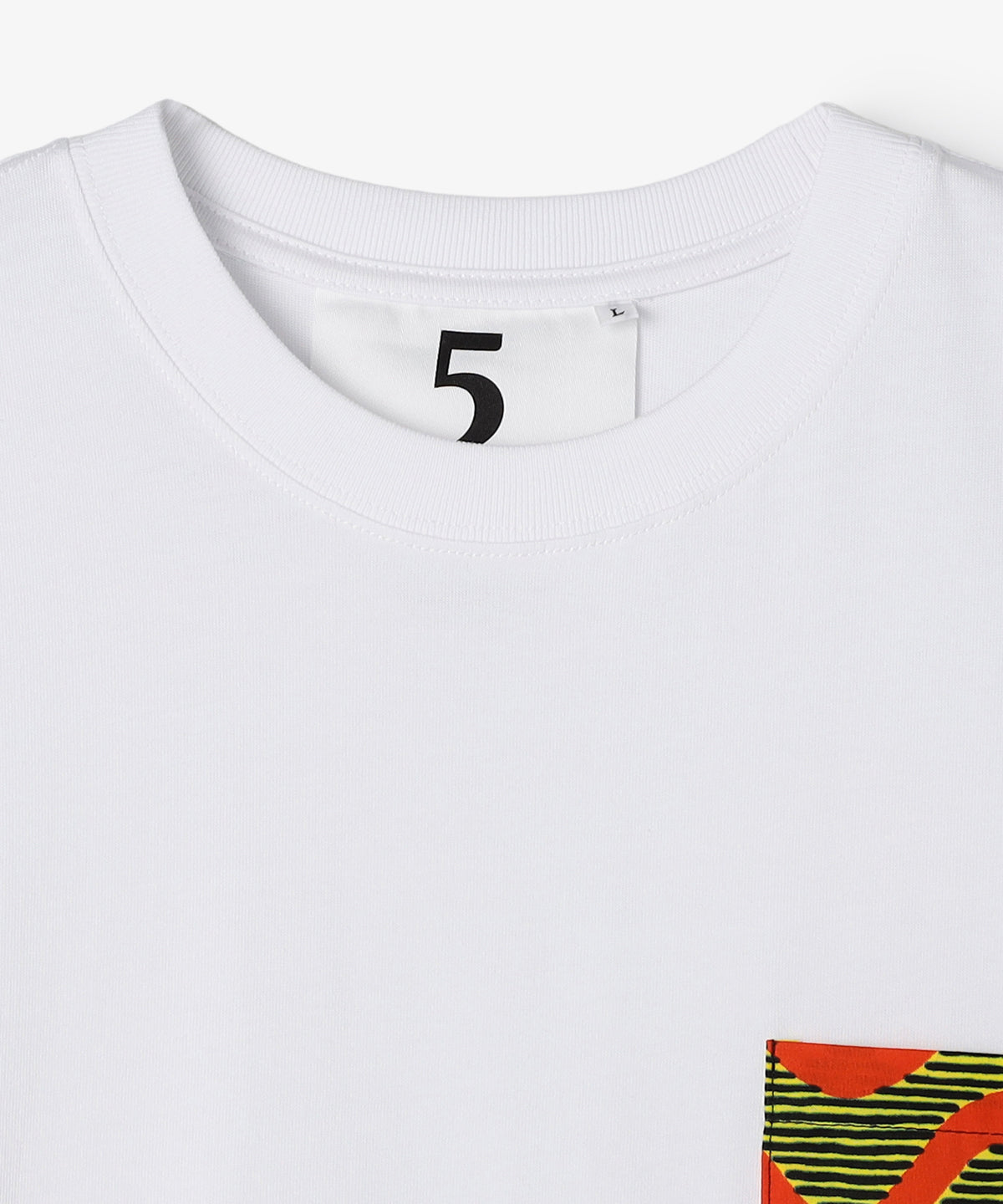 ポケットTシャツ 523 WHITE