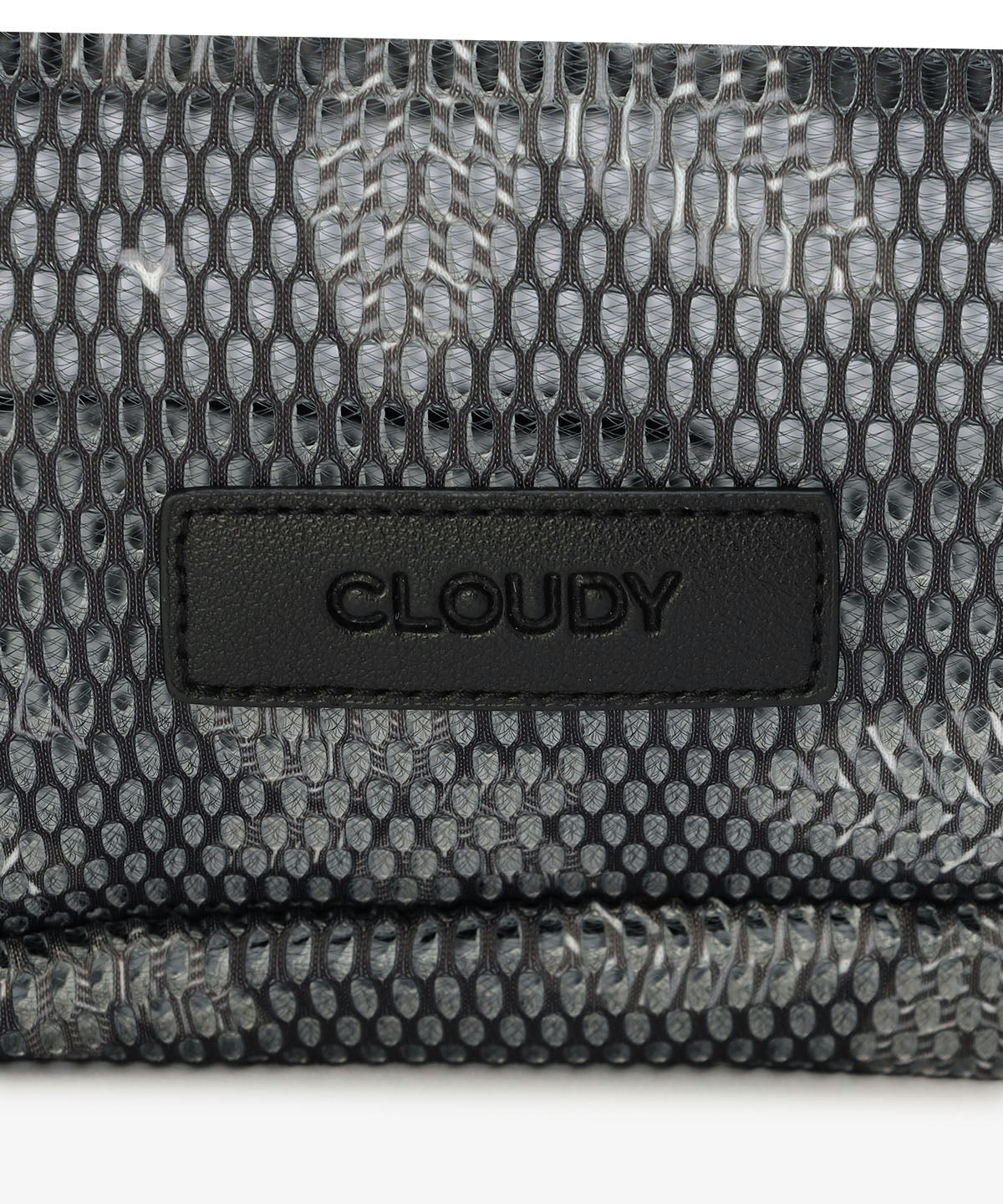 Mesh Tote Bag「誰かのつづき」 CHARCOAL GRY