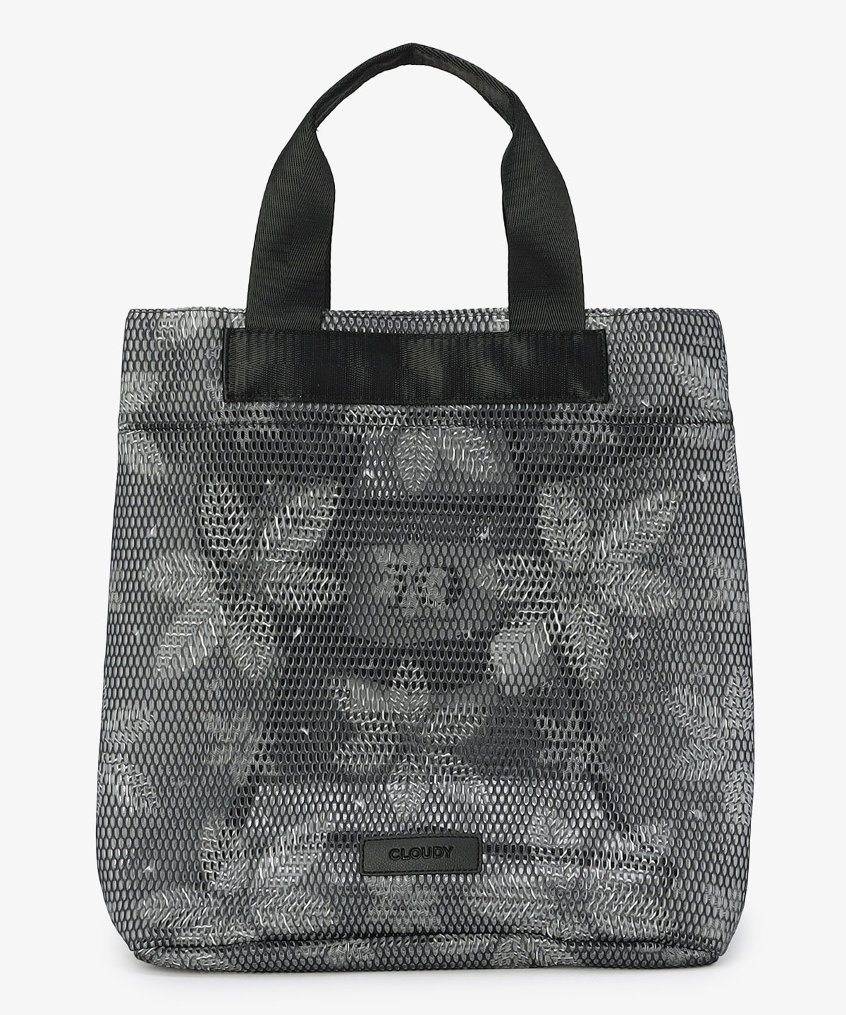 Mesh Tote Bag「誰かのつづき」 CHARCOAL GRY