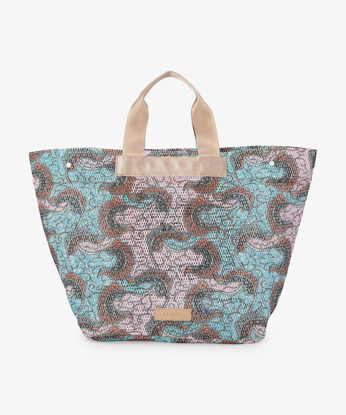 Mesh Tote Bag「揺れながら」 SAX