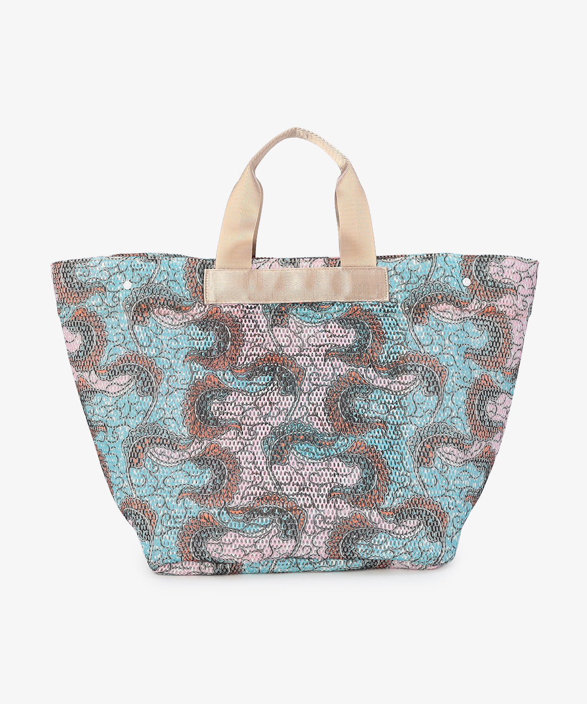 Mesh Tote Bag「揺れながら」 SAX