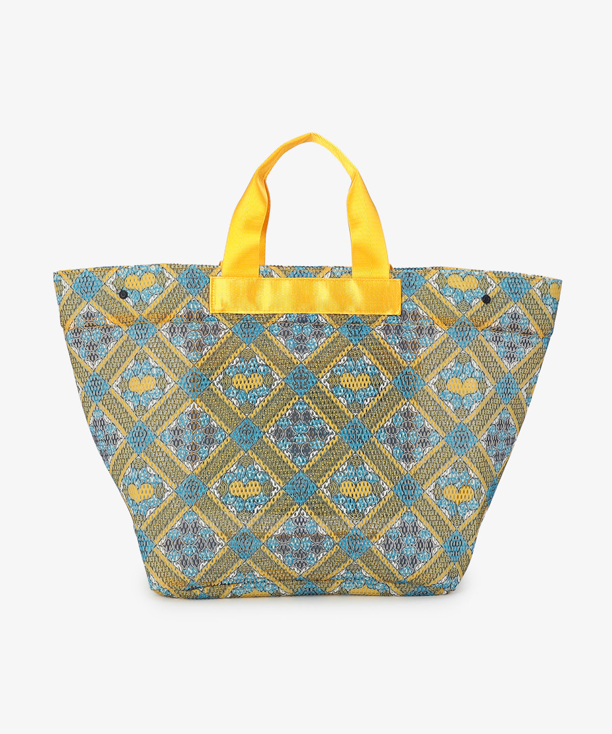 Mesh Tote Bag「LOVE & UNDERSTANDING」 YELLOW