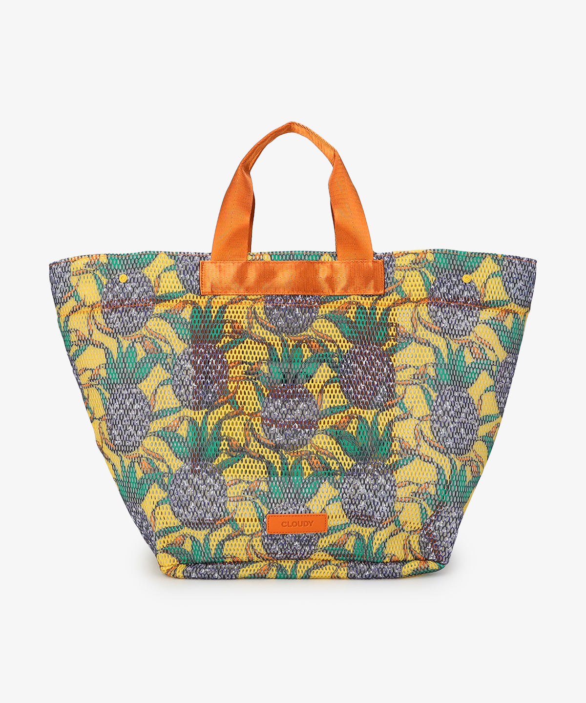Mesh Tote Bag「実りと時間」 GREEN