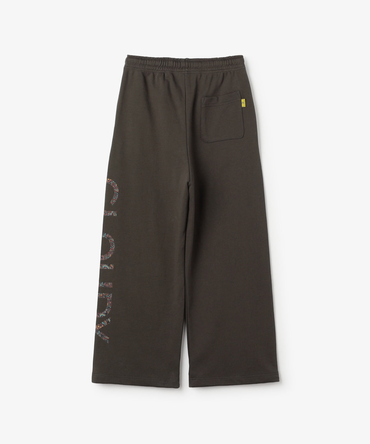 2WAYセミワイドスウェットパンツ CHARCOAL