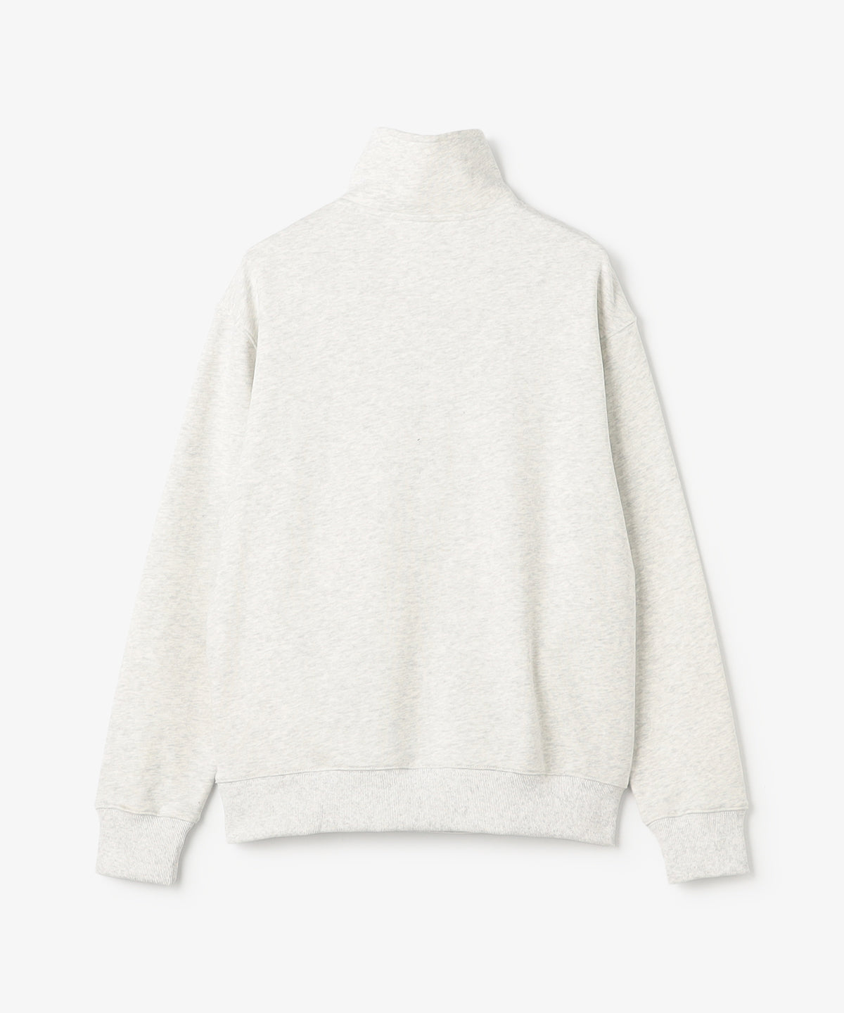 サークルロゴハーフZIPスウェットトップス GRAY