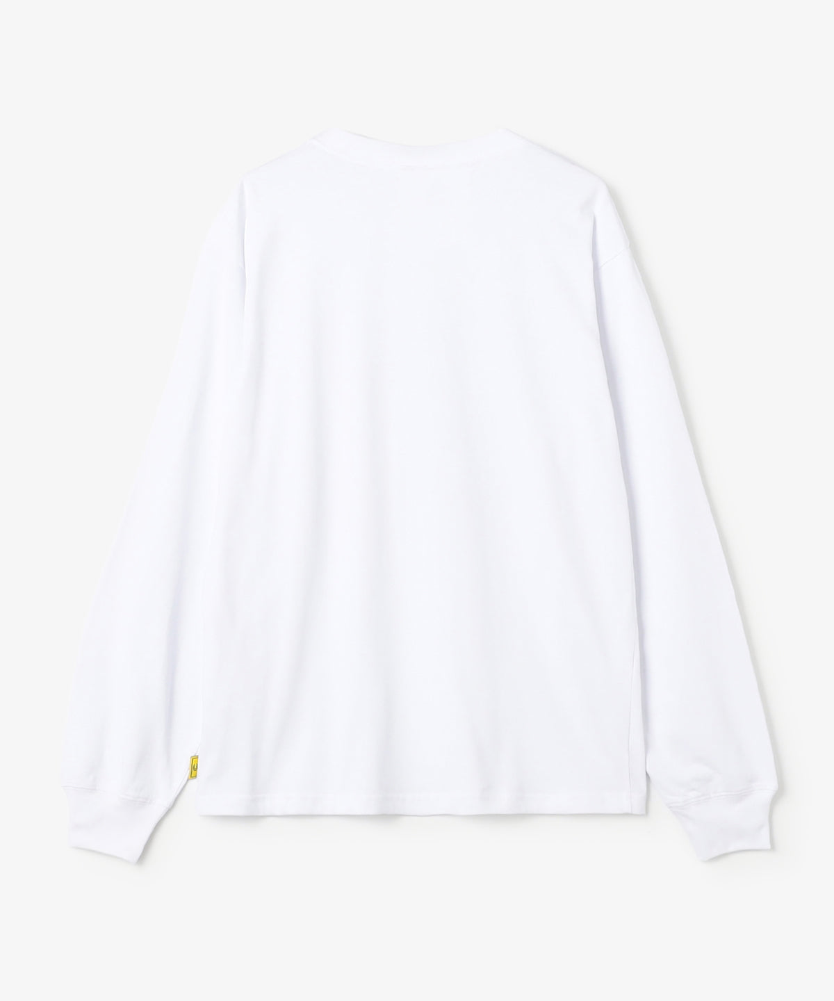 メッセージフロッキー ロンT-ALL COLORS ARE BEAUTIFUL- WHITE