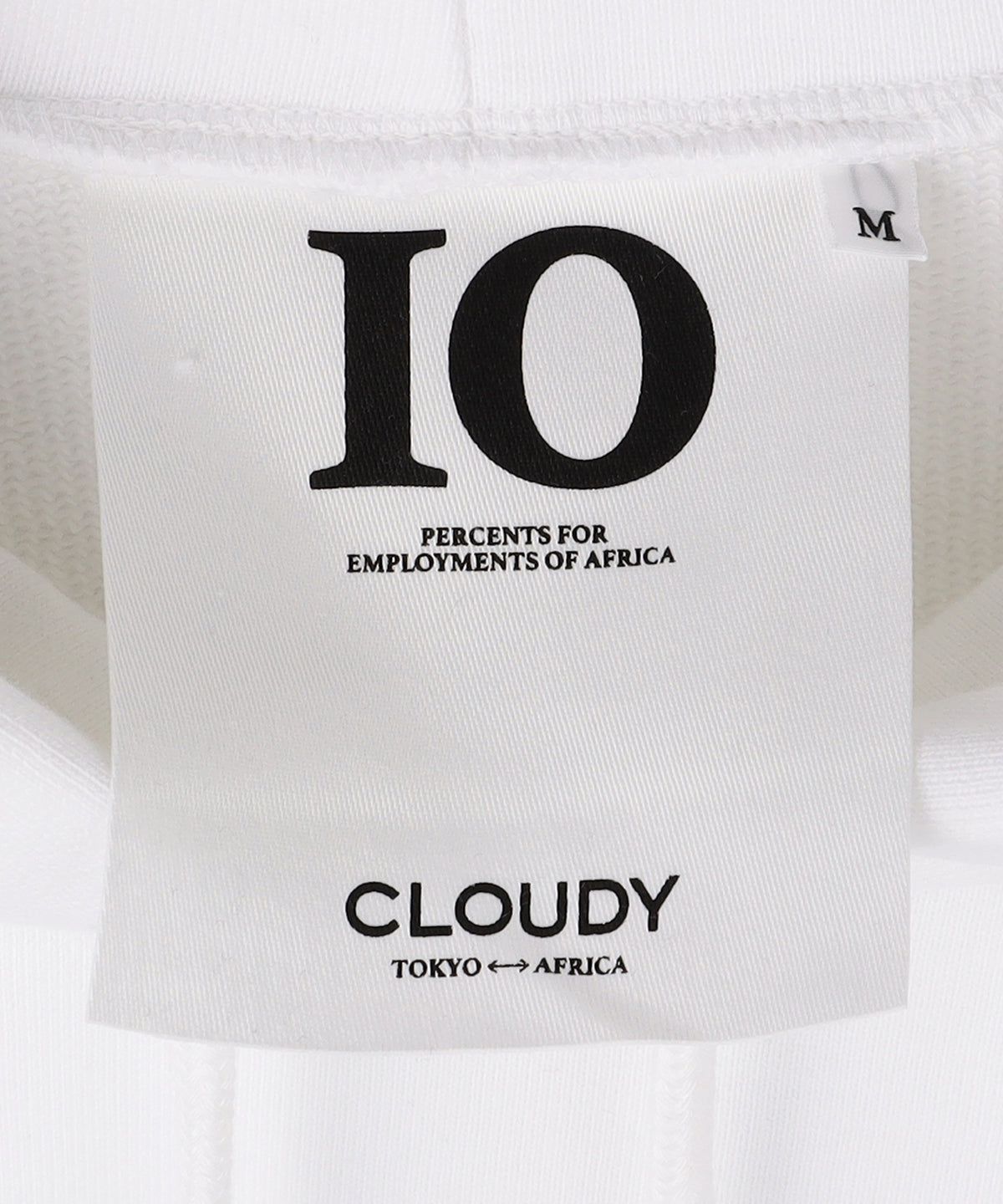 【予約】スウェットパーカー BARBER WHITE