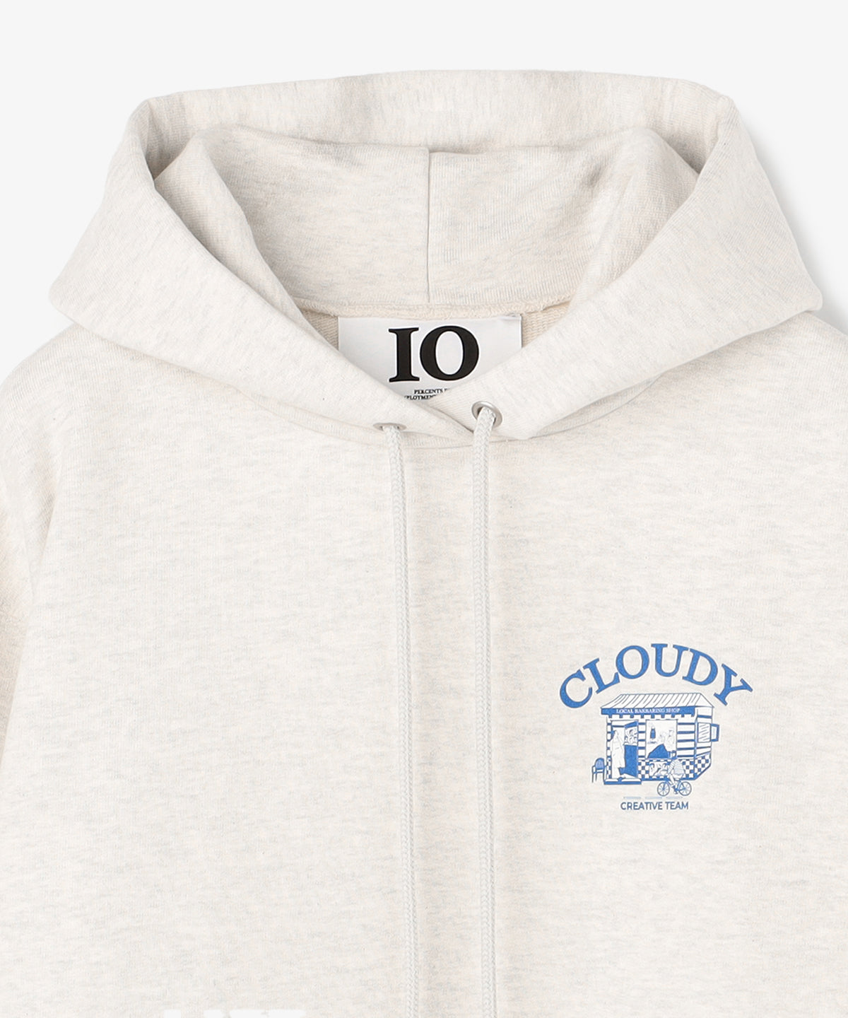 【予約】スウェットパーカー BARBER GRAY