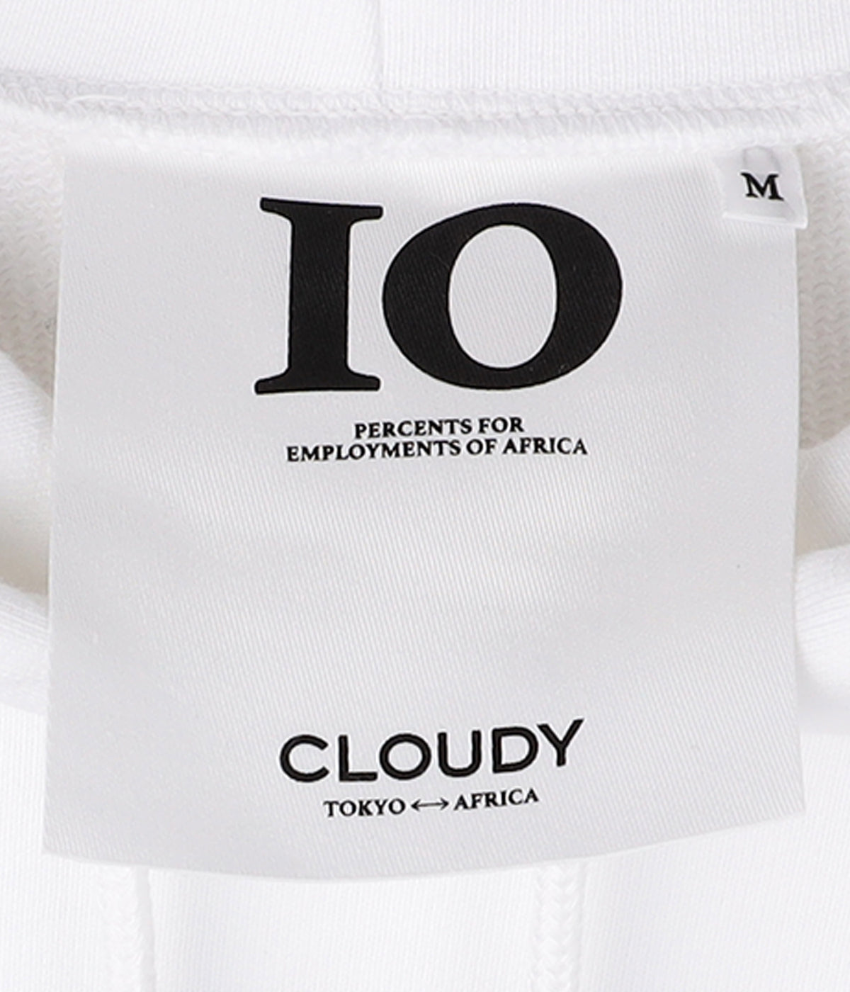 【予約:11月下旬発送予定】スウェットパーカー Textile C WHITE