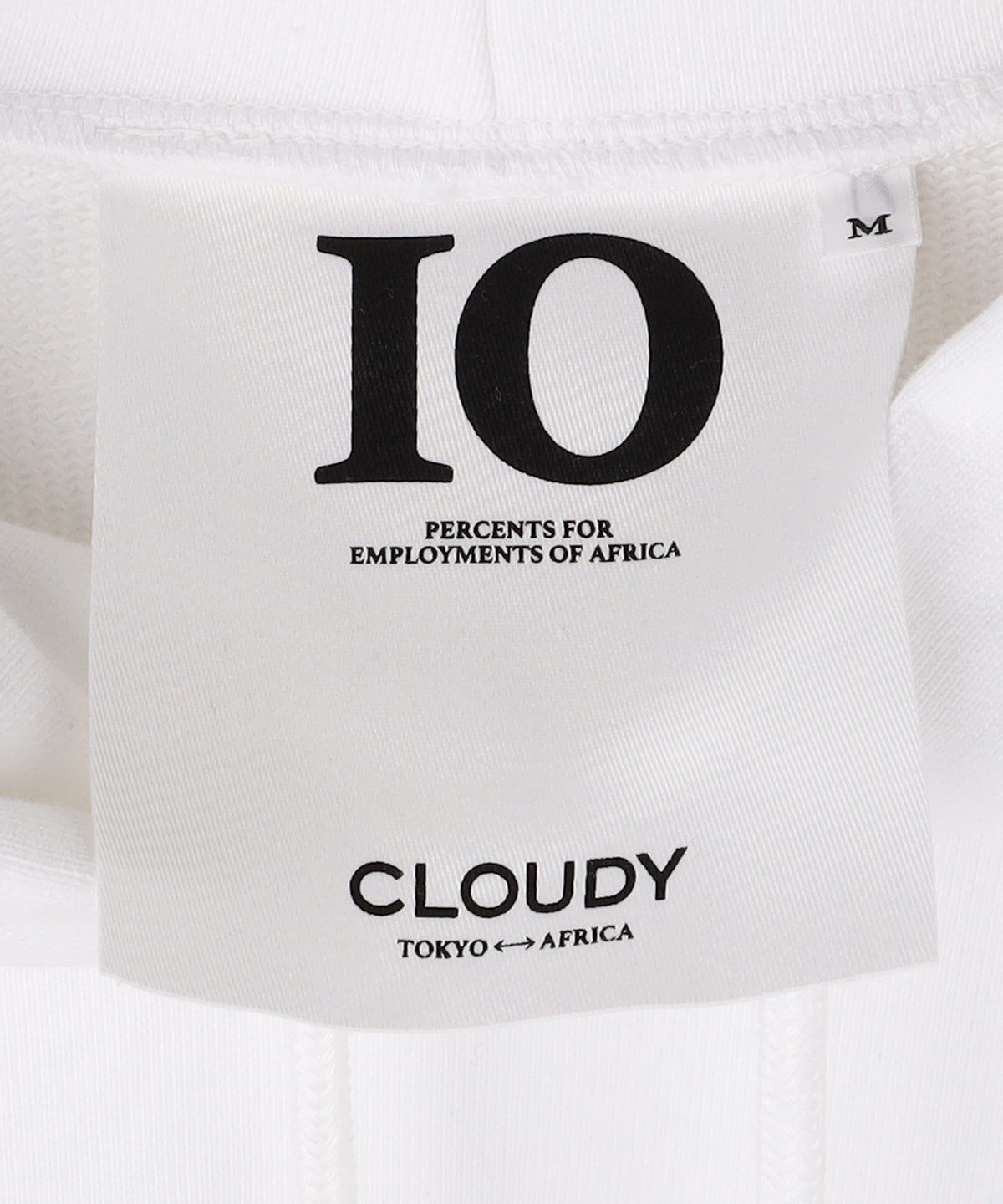 【予約:11月下旬発送予定】スウェットパーカー Logo WHITE