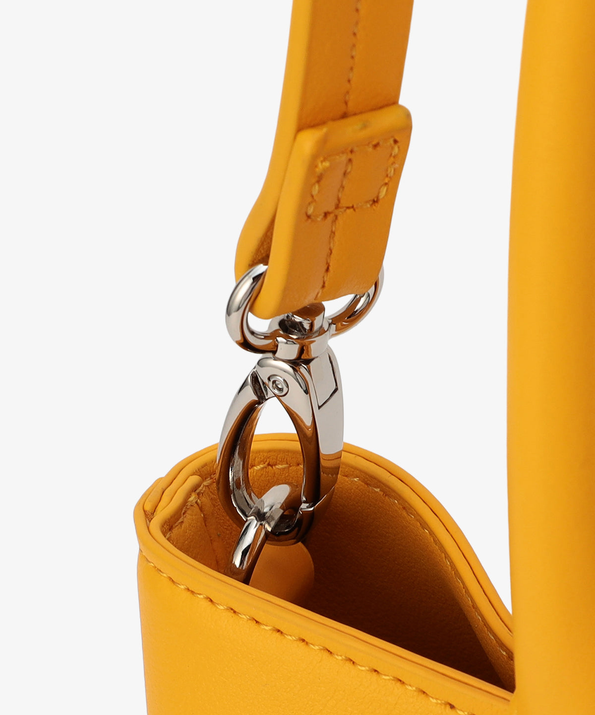Bloom Leather ミニトート 〜With Algeria Charm〜 YELLOW
