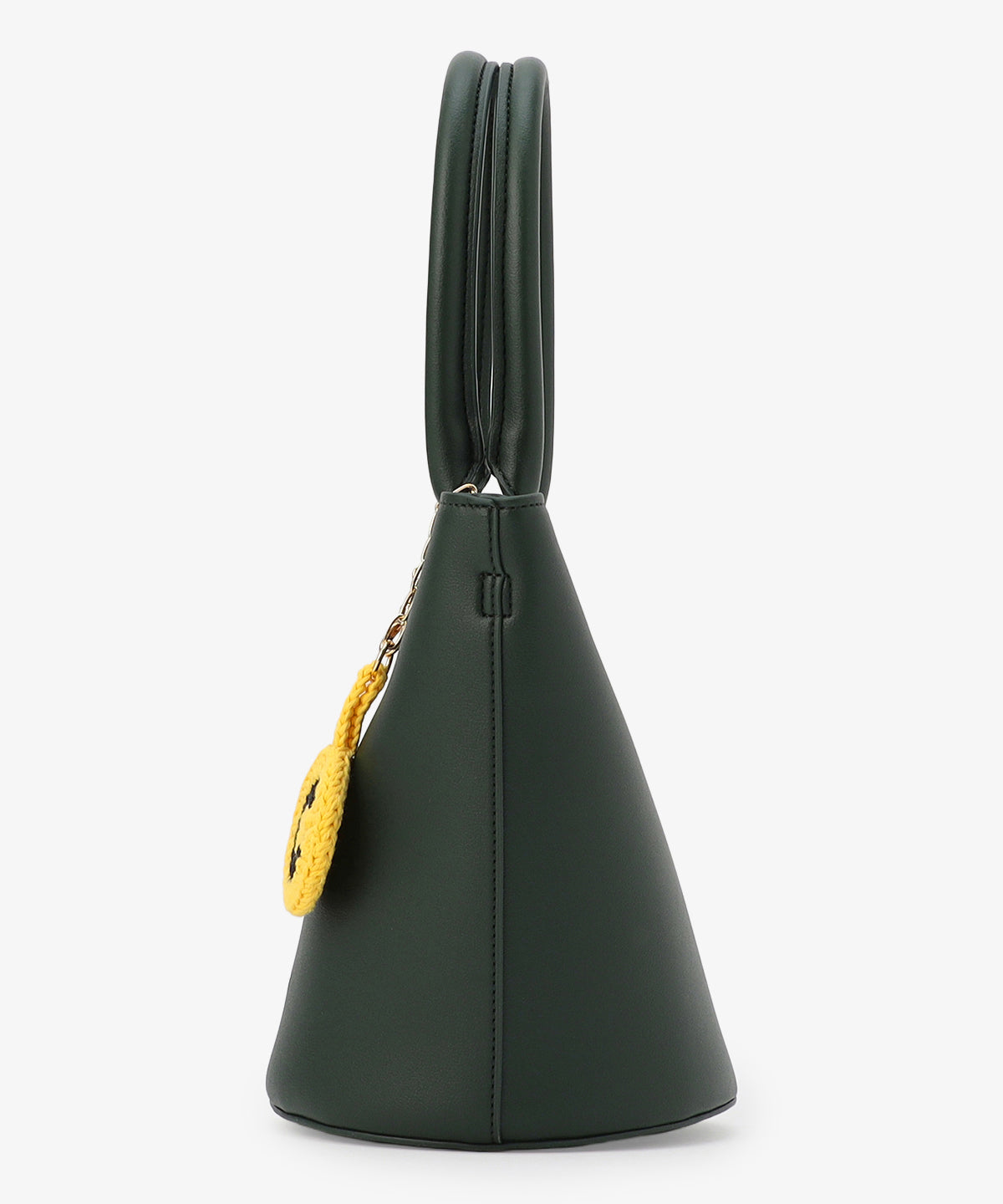 Bloom Leather ミニトート 〜With Algeria Charm〜 GREEN