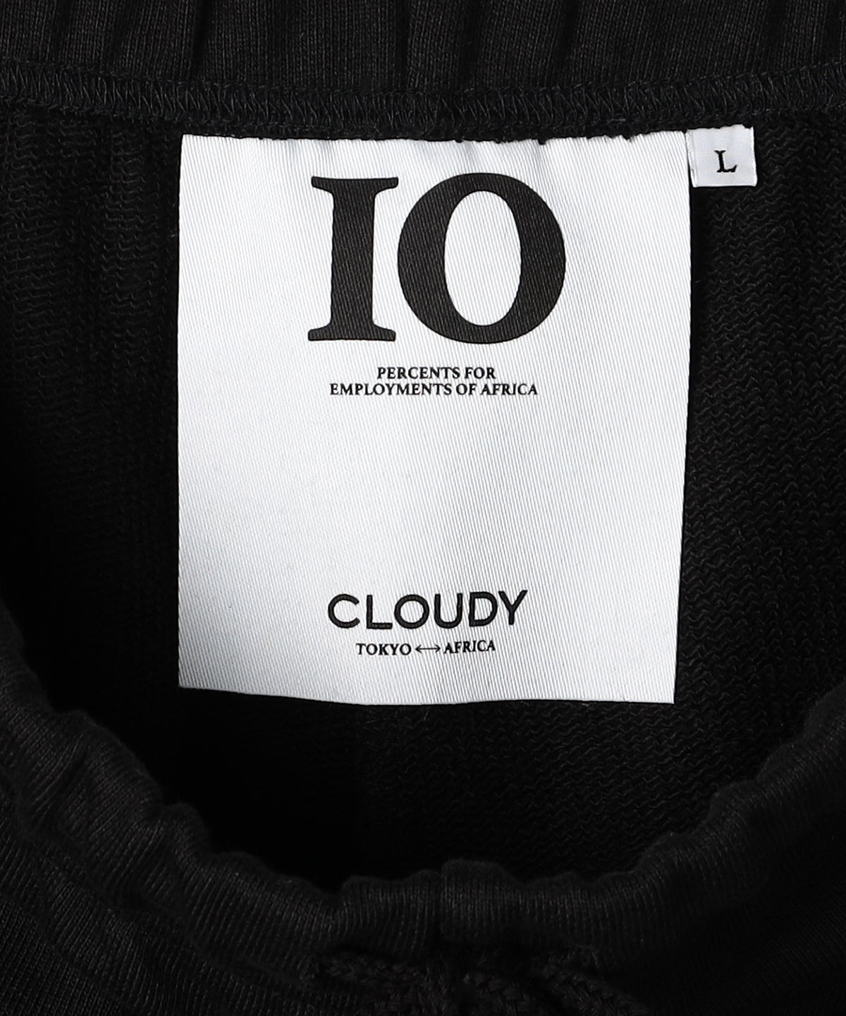 スウェットパンツ Textile C BLACK