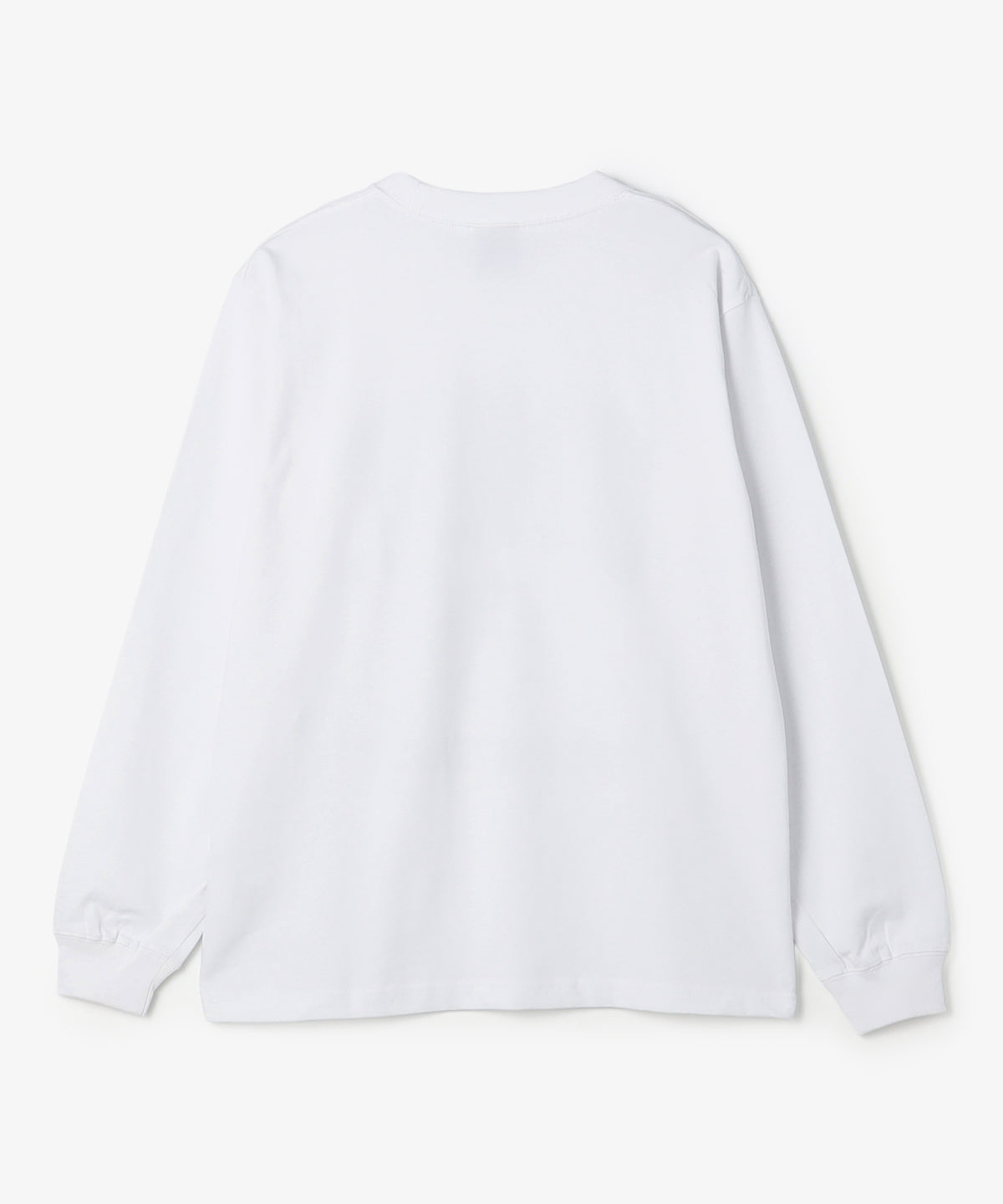The University. カレッジロゴ ロンT WHITE