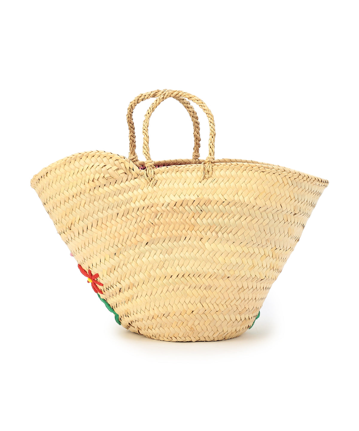 刺繍 Doum Basket ORANGE