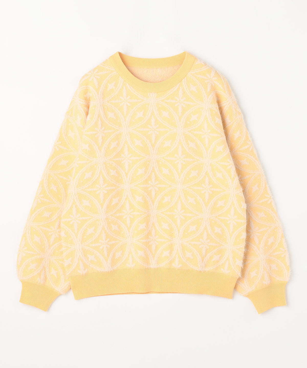 フェザーニット SUNBURST YELLOW