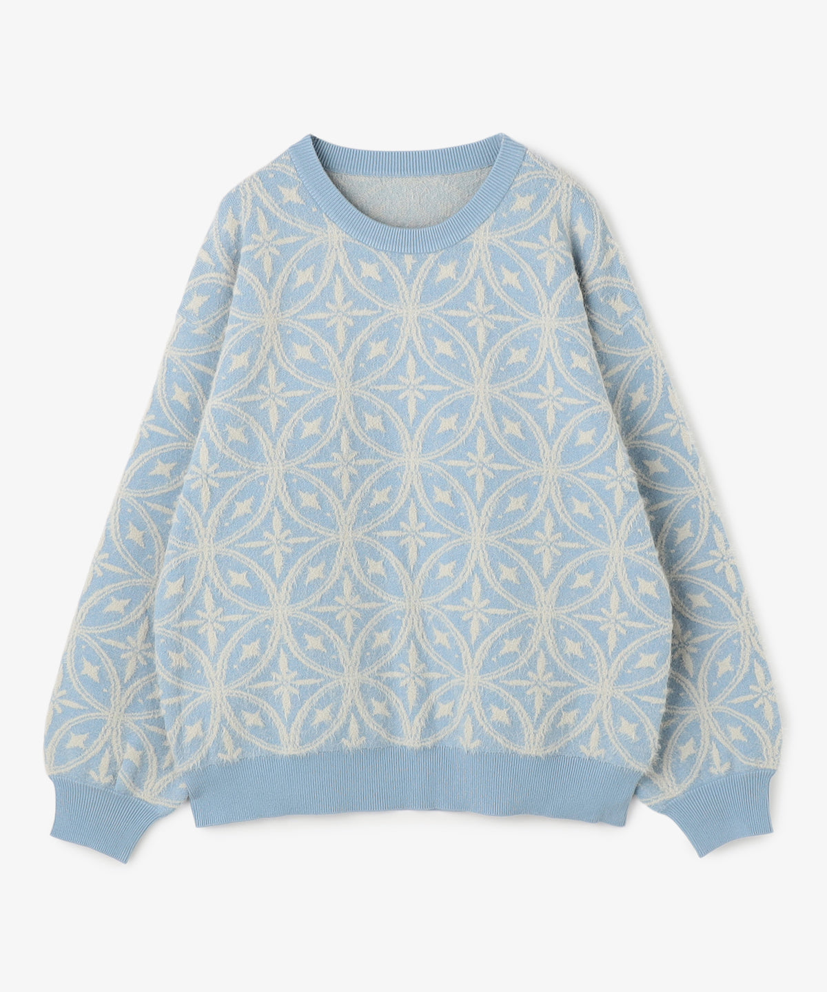 フェザーニット SUNBURST BLUE