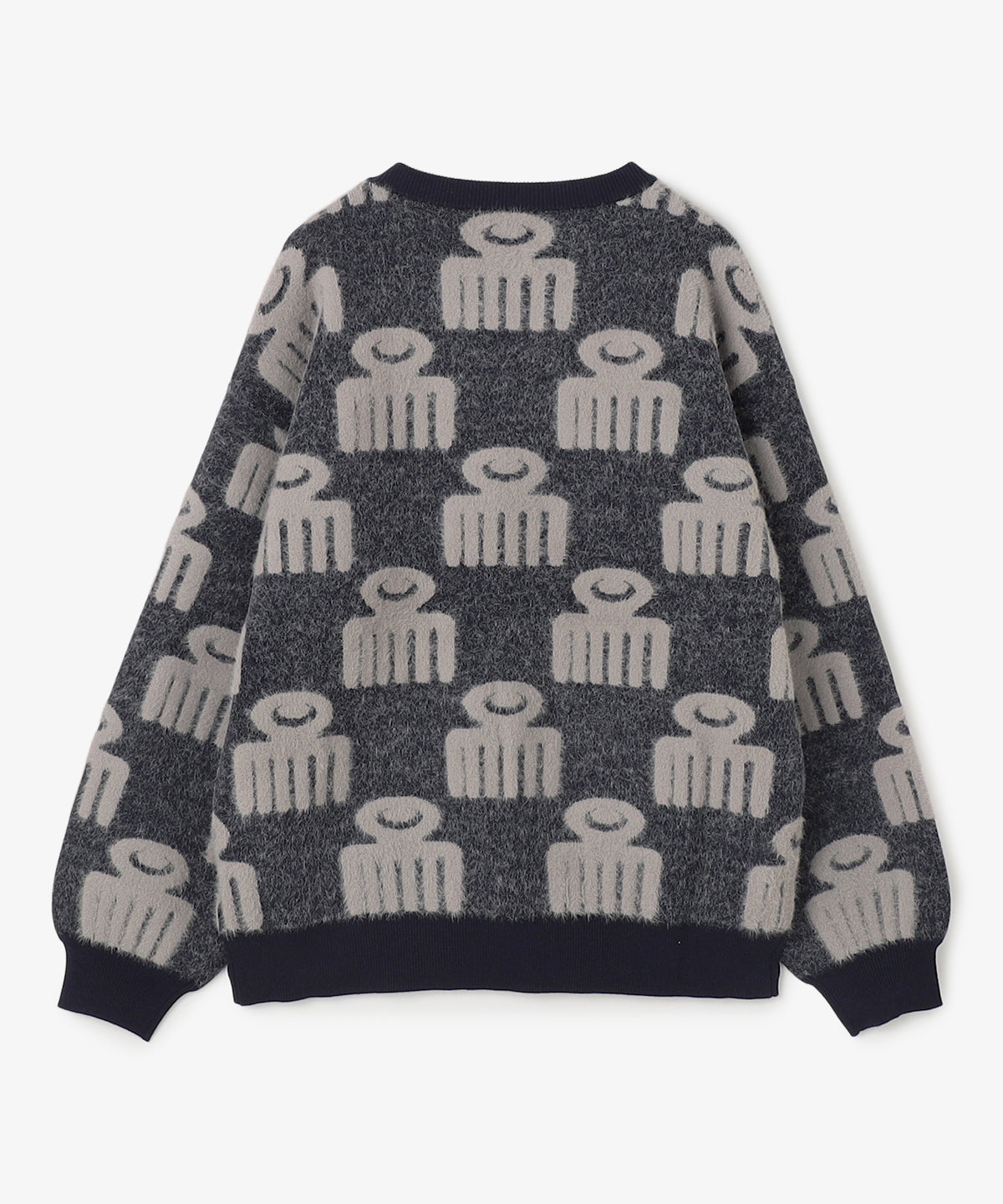 フェザーニット DUAFE NAVY