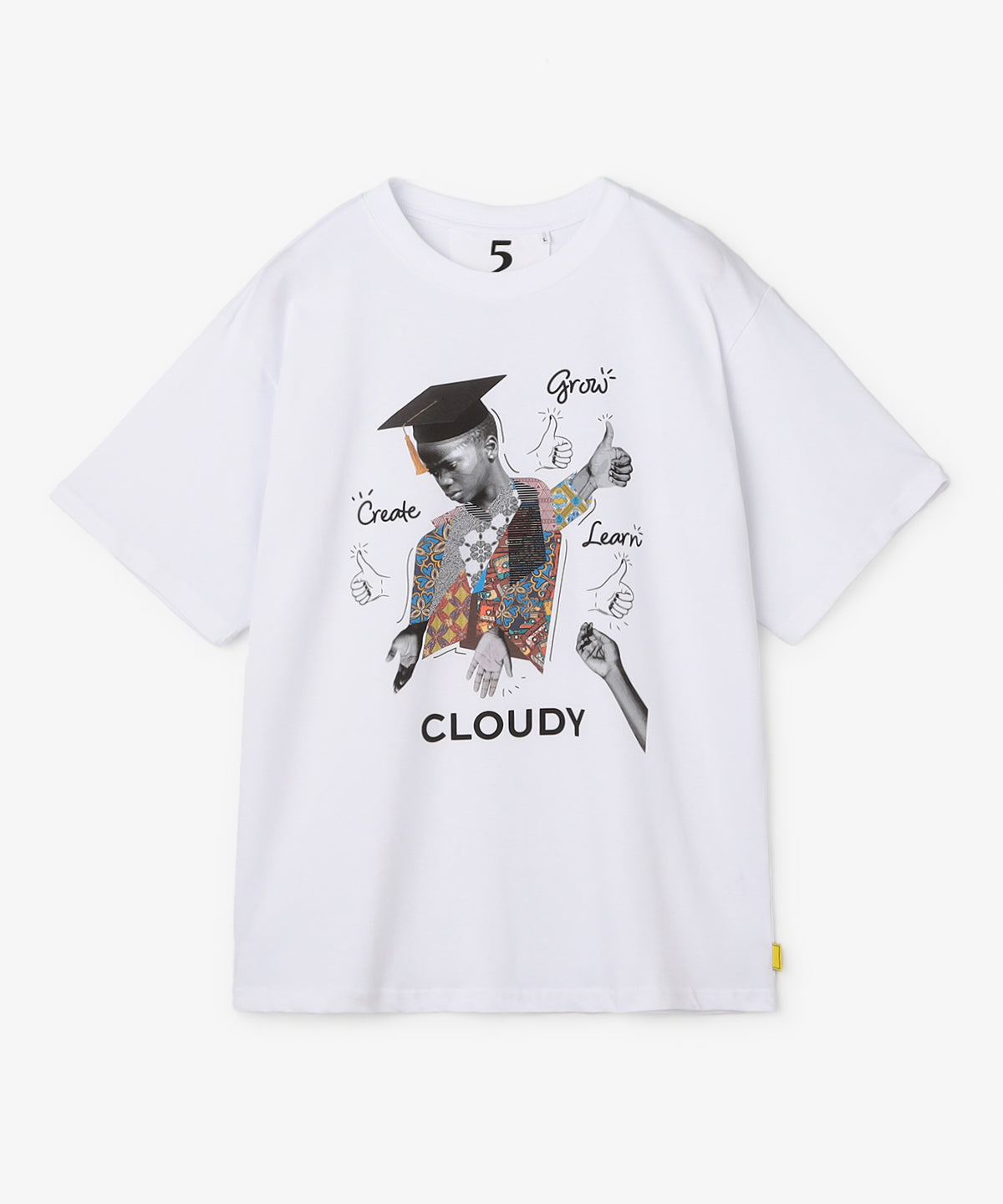 Lunch T-shirts GRADUATION & FUTURE WHITE