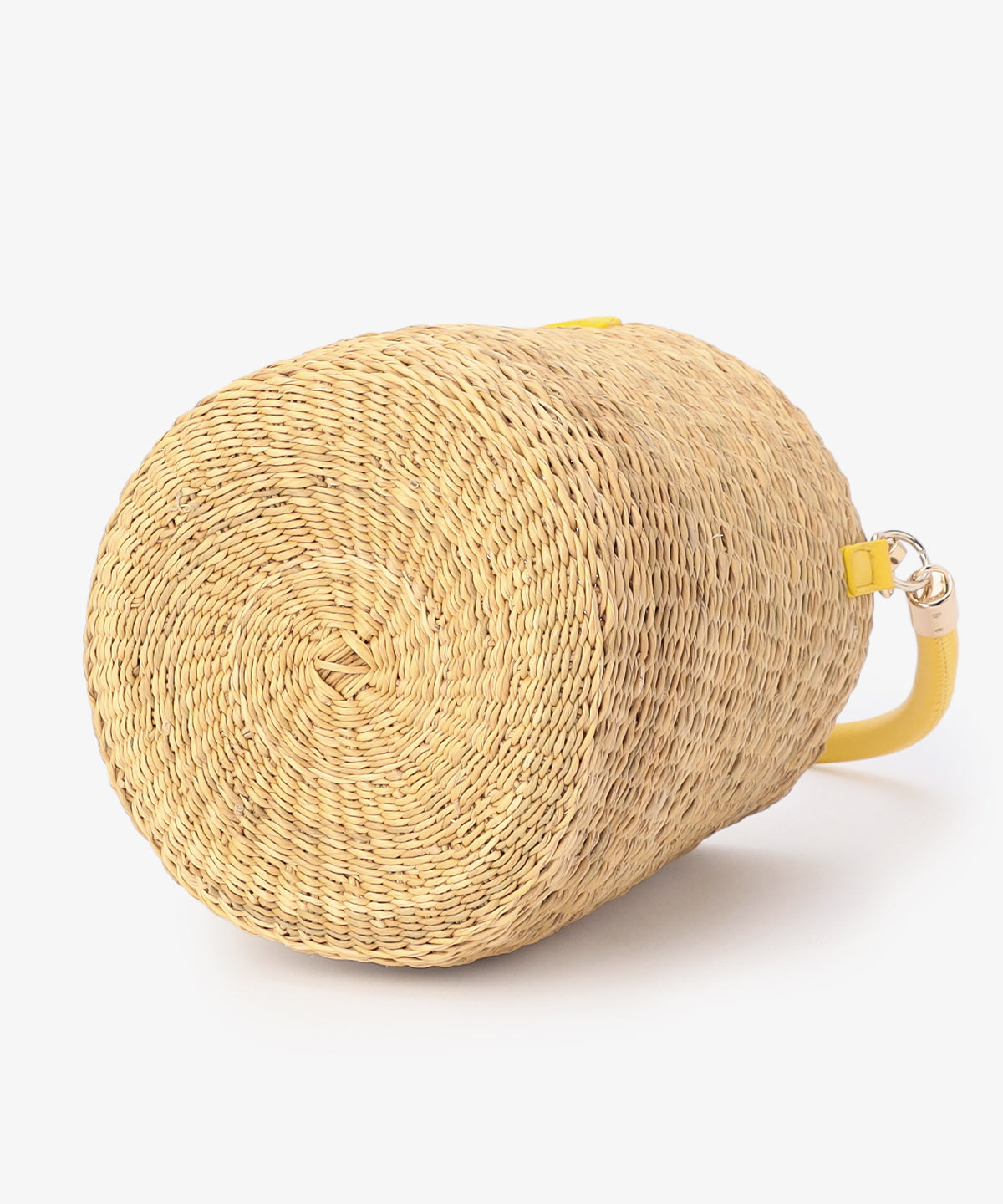2way Hundle Tube Basket YELLOW/NATURAL