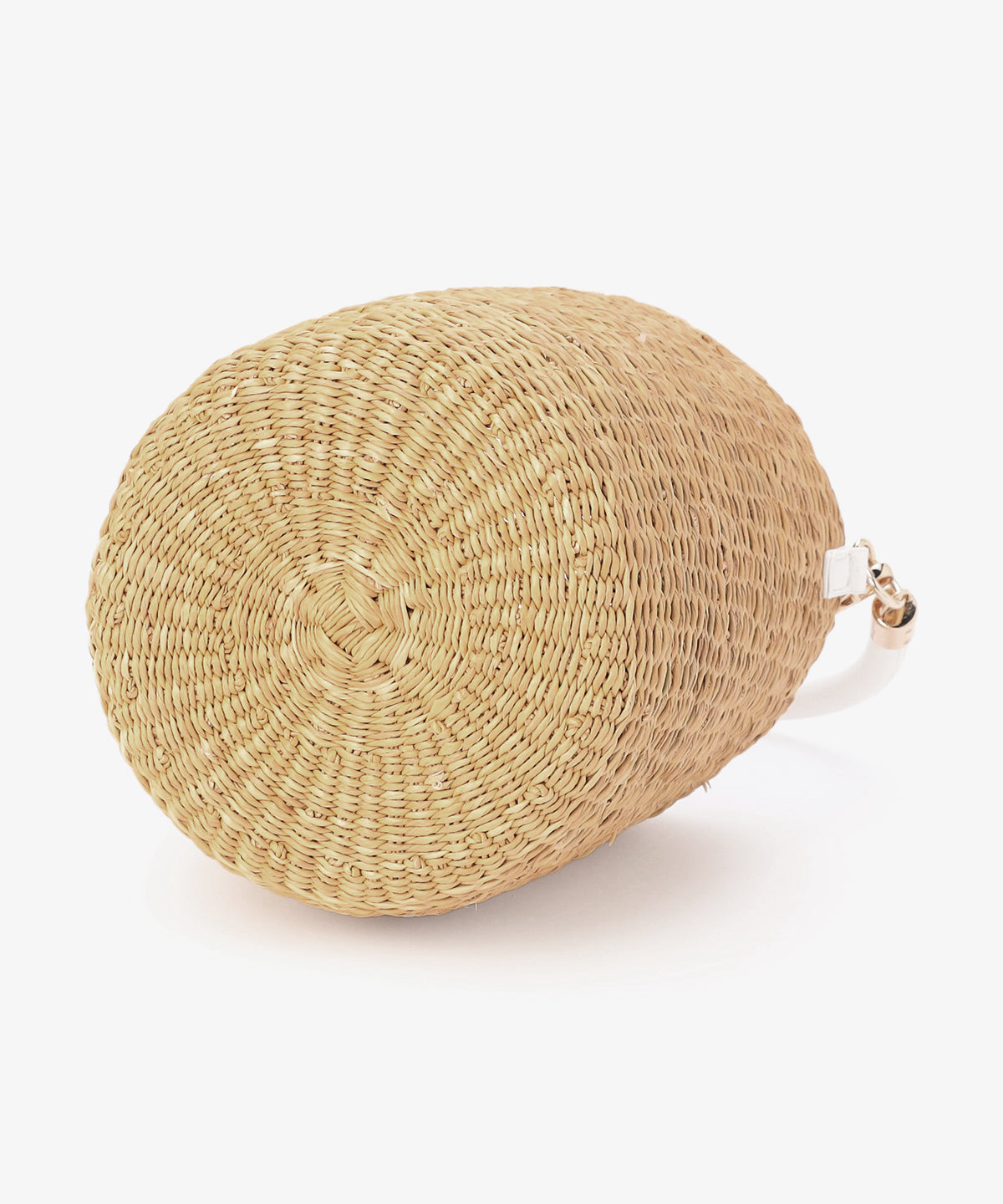 2way Hundle Tube Basket WHITE/NATURAL