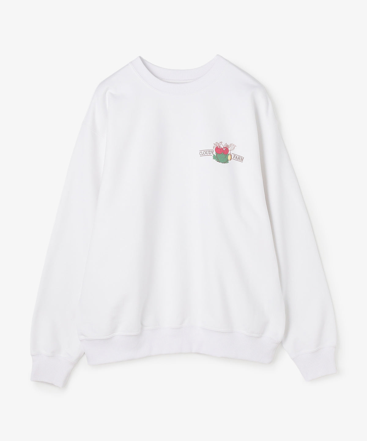 【予約:11月下旬発送予定】スウェットシャツ Atitto WHITE