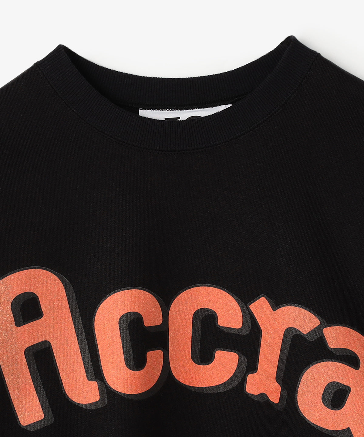 【予約:11月下旬発送予定】スウェットシャツ Accra BLACK