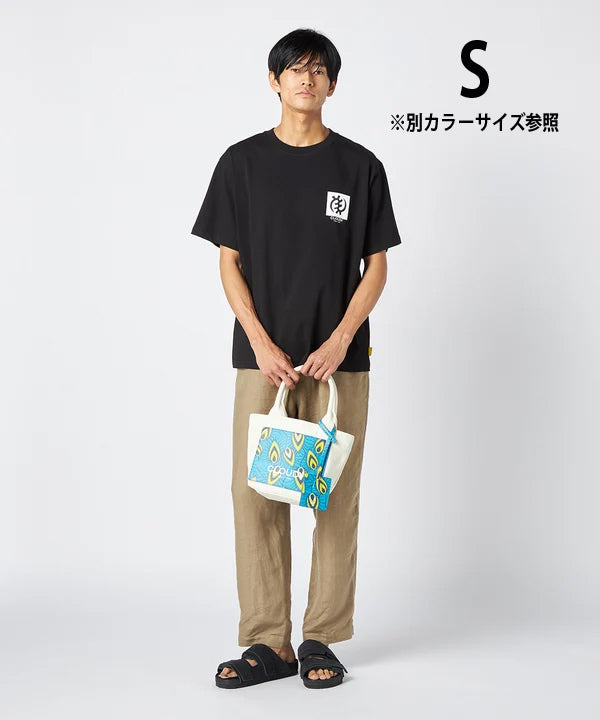 キャンバストートバッグ BLACK×BLACK(S / M / Lサイズ)