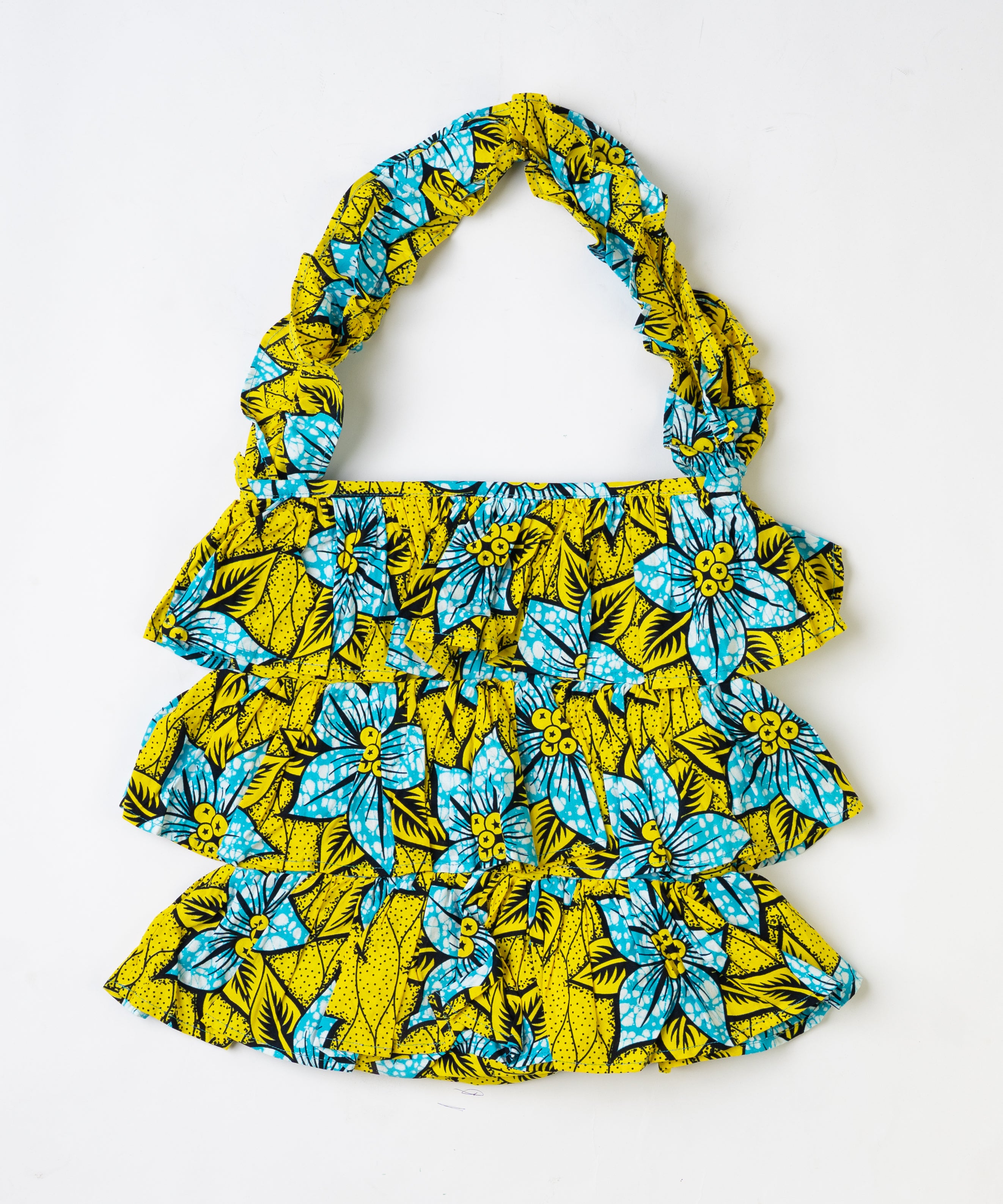 Kitenge Frill Shoulder Bag 292