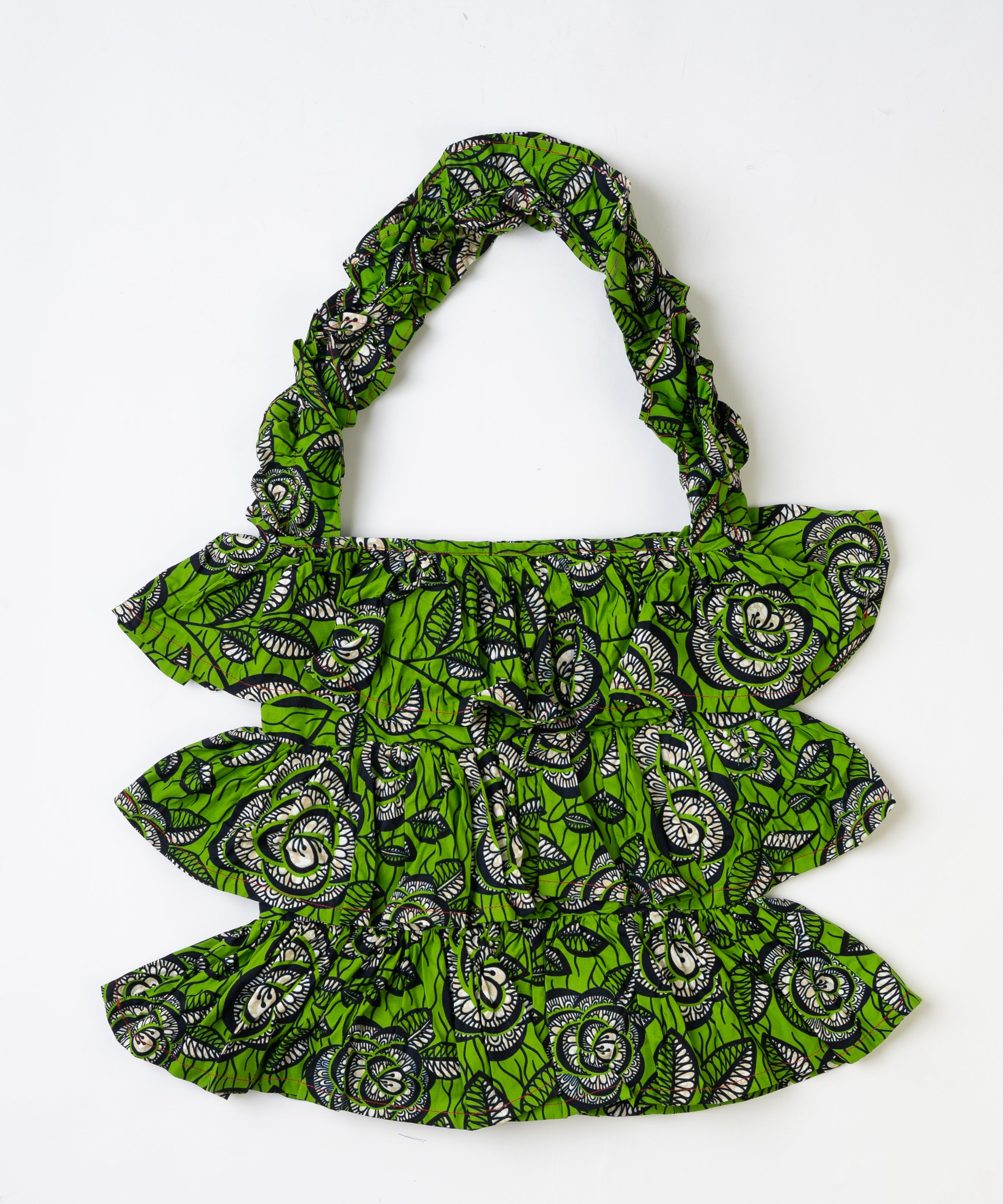 Kitenge Frill Shoulder Bag 294