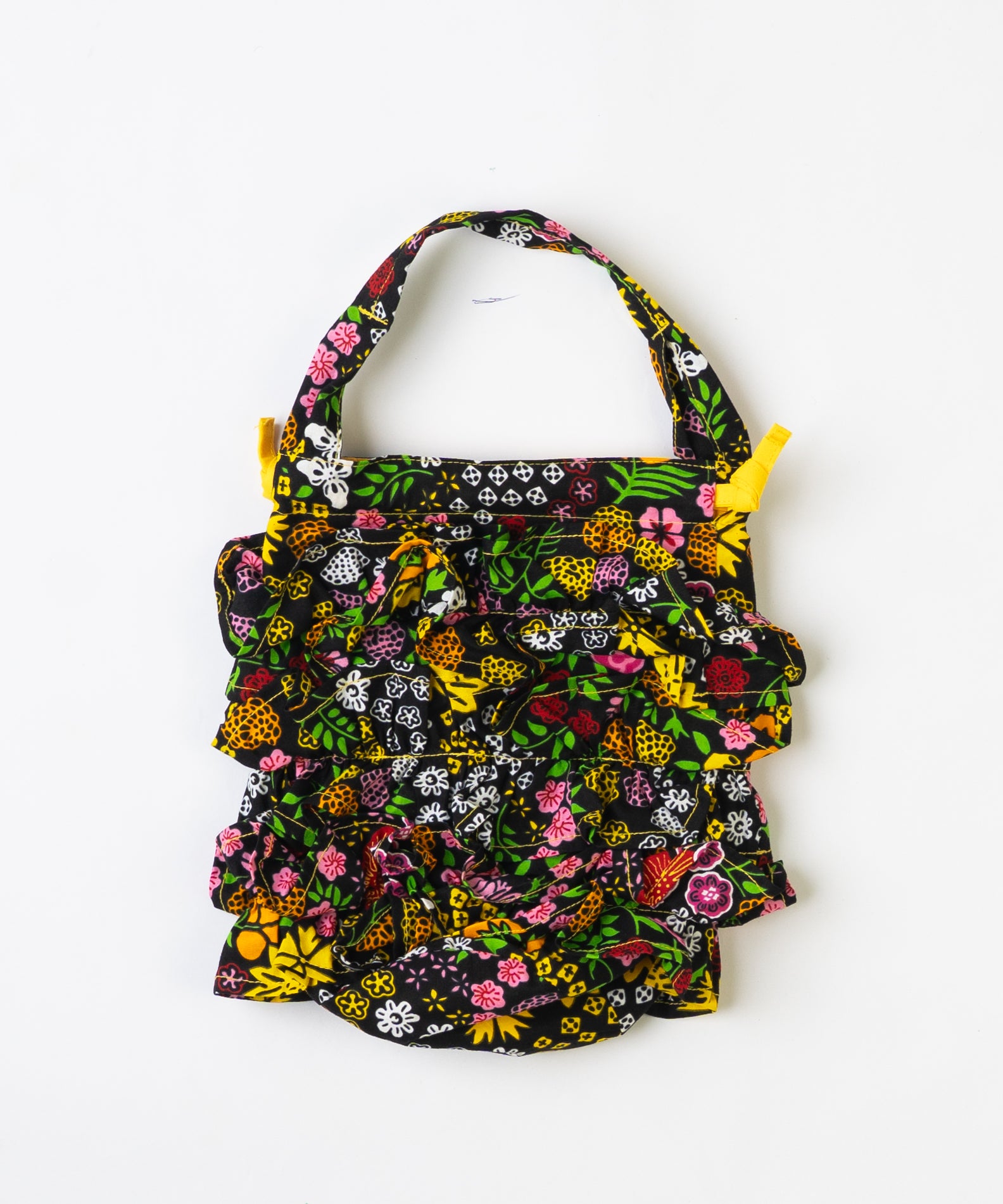 Frills Tube Drawstring Bag 083
