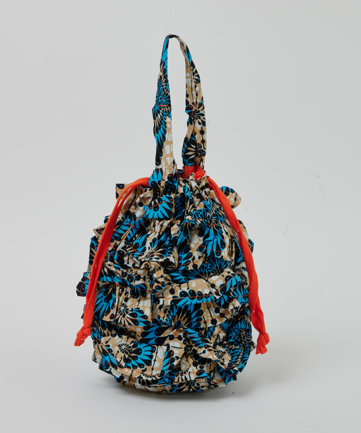 Frills Tube Drawstring Bag 088