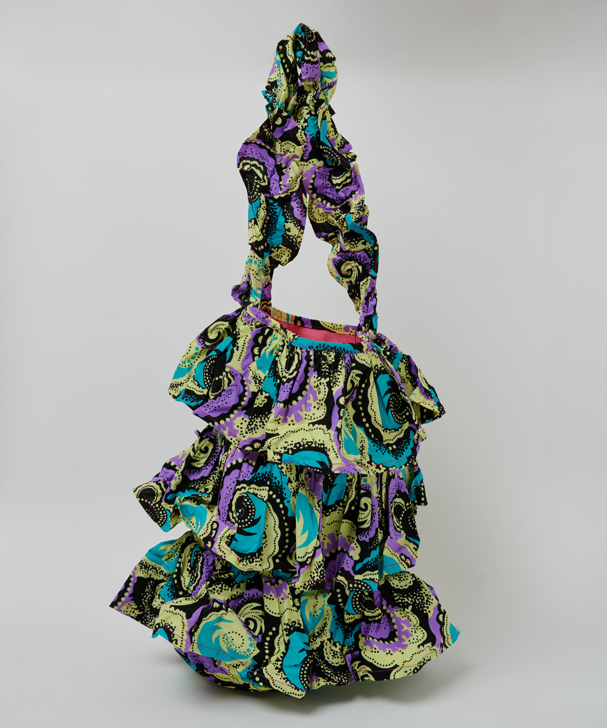 Kitenge Frill Shoulder Bag 305