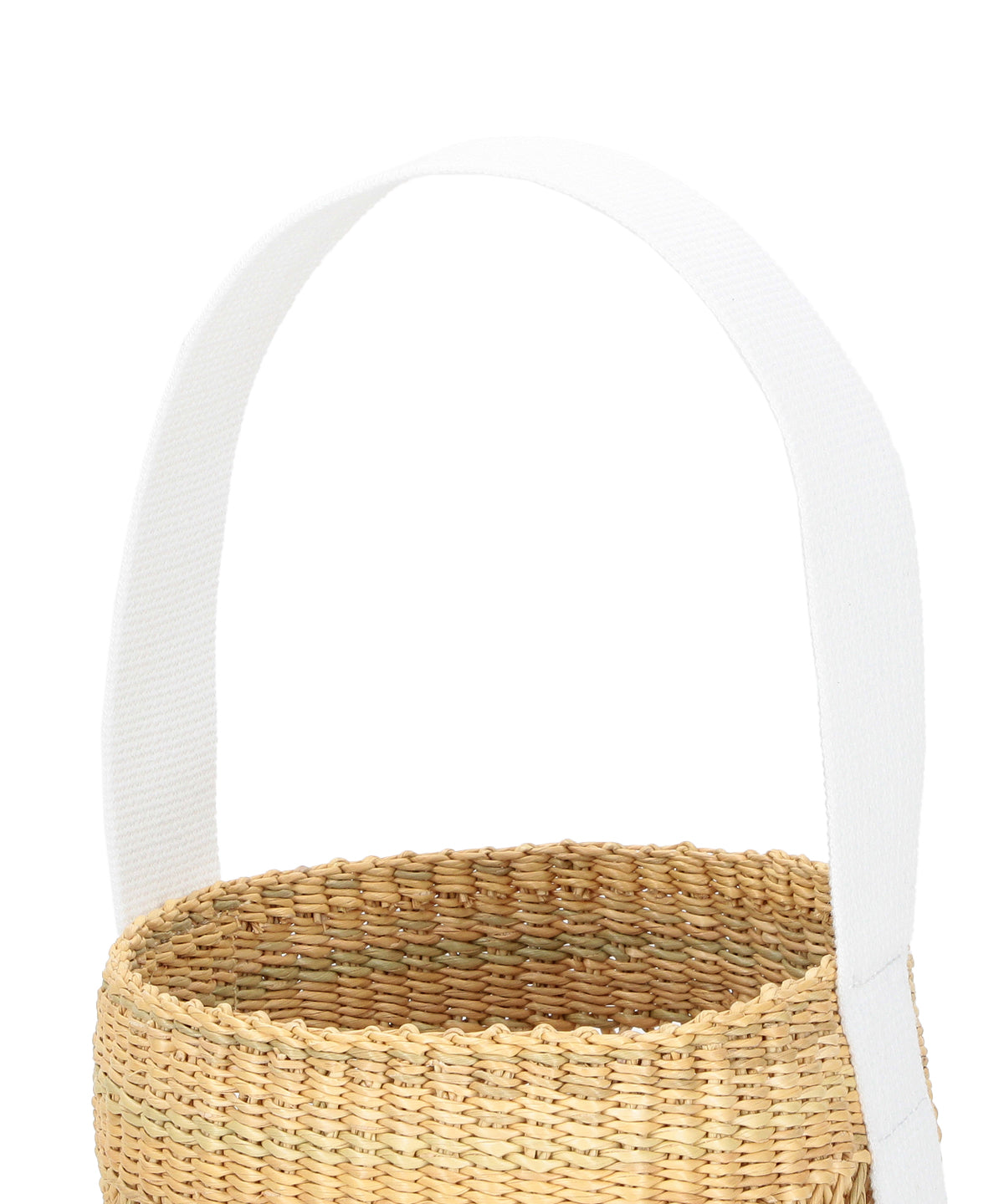 Mesh Tube Basket WHITE