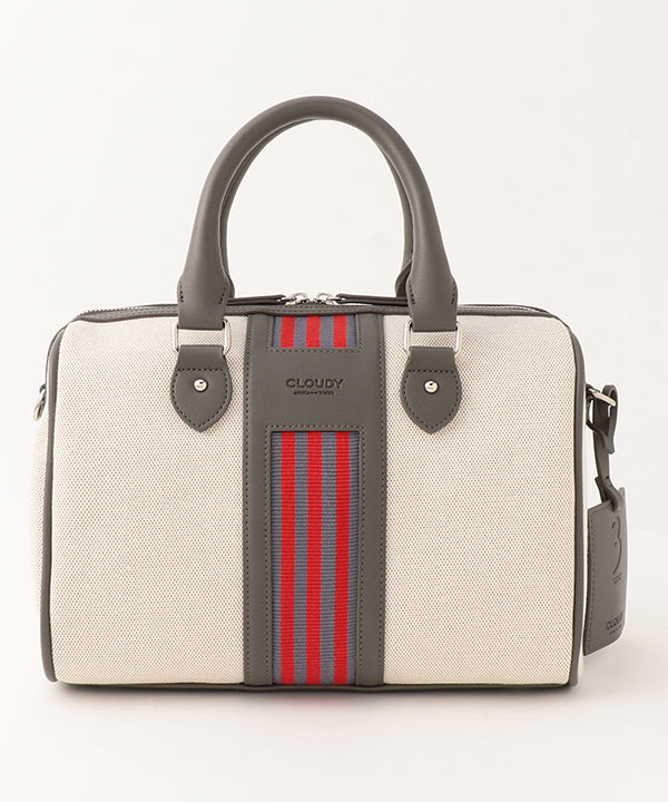 Two Tone Kente × Boston Bag GRAY