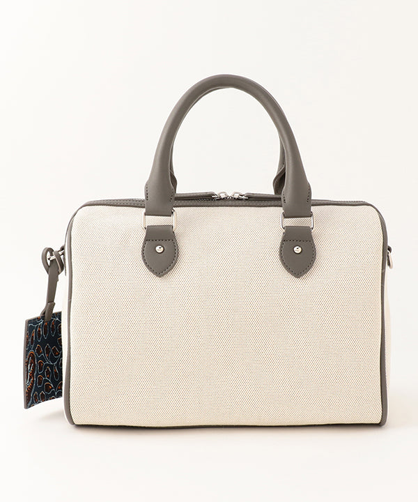 Two Tone Kente × Boston Bag GRAY
