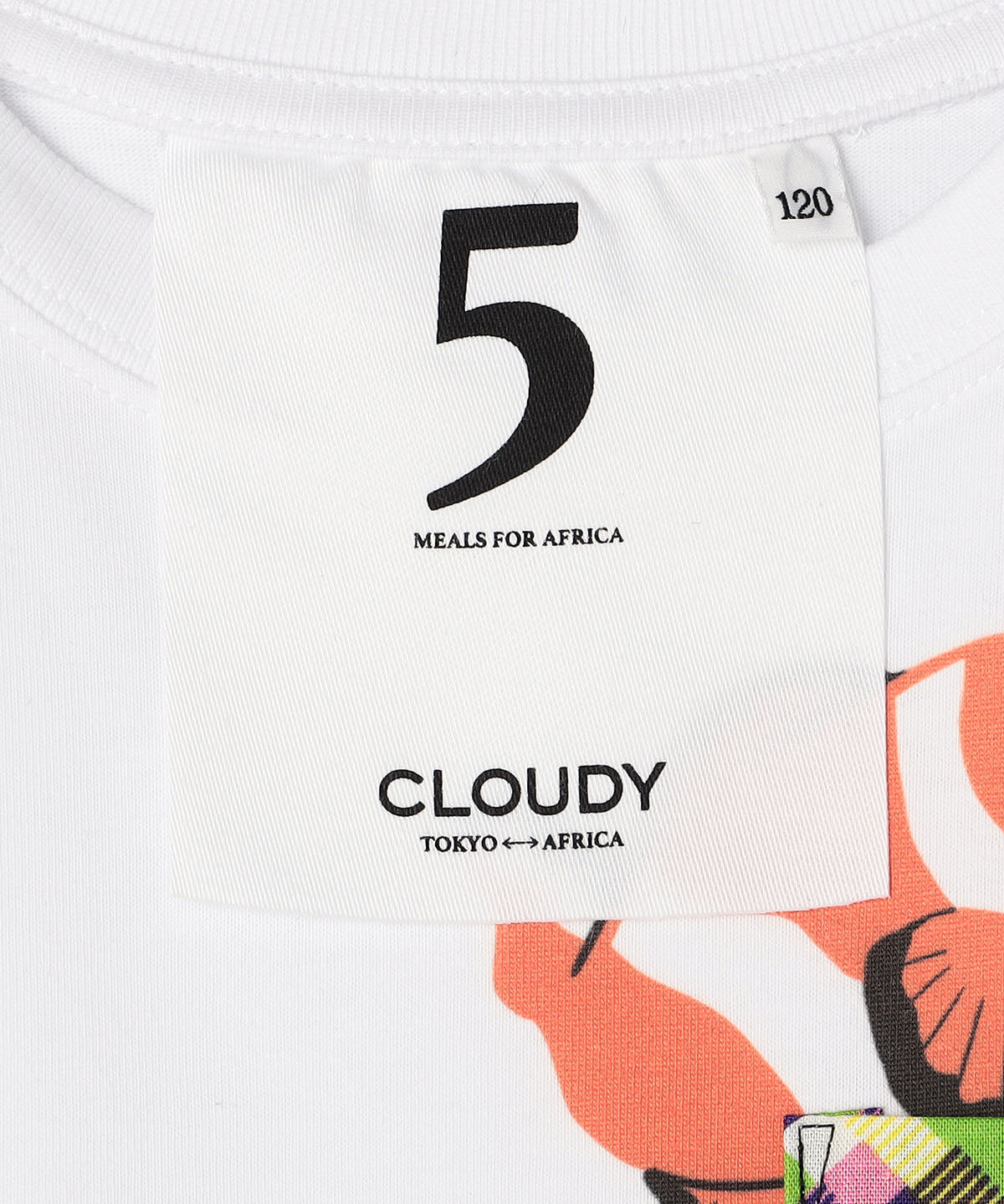 キッズポケットTシャツ Clownfish WHITE