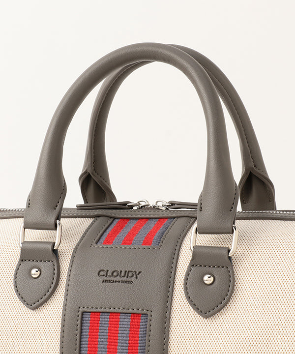 Two Tone Kente × Boston Bag GRAY
