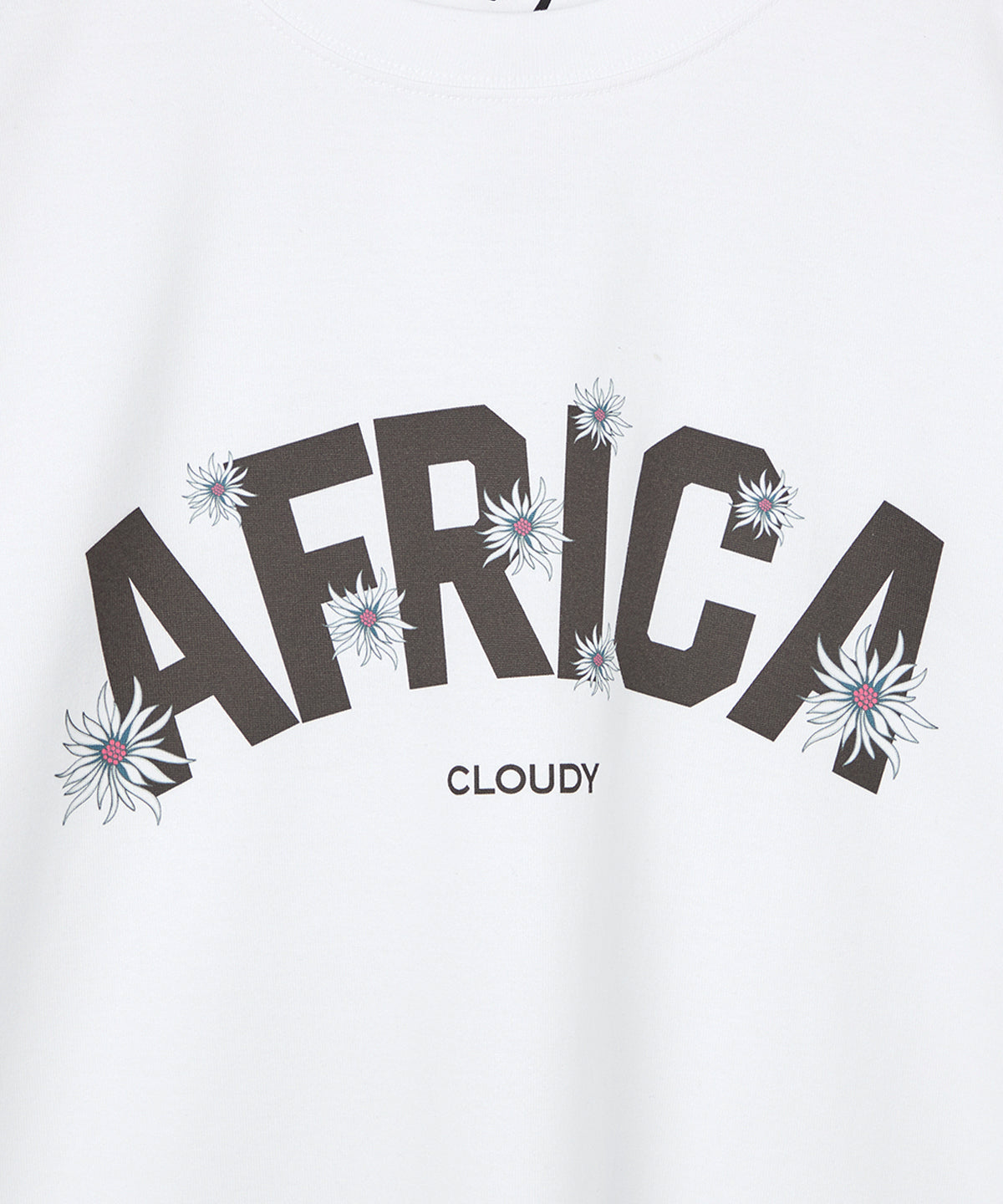 Lunch T-shirt AFRICA WHITE