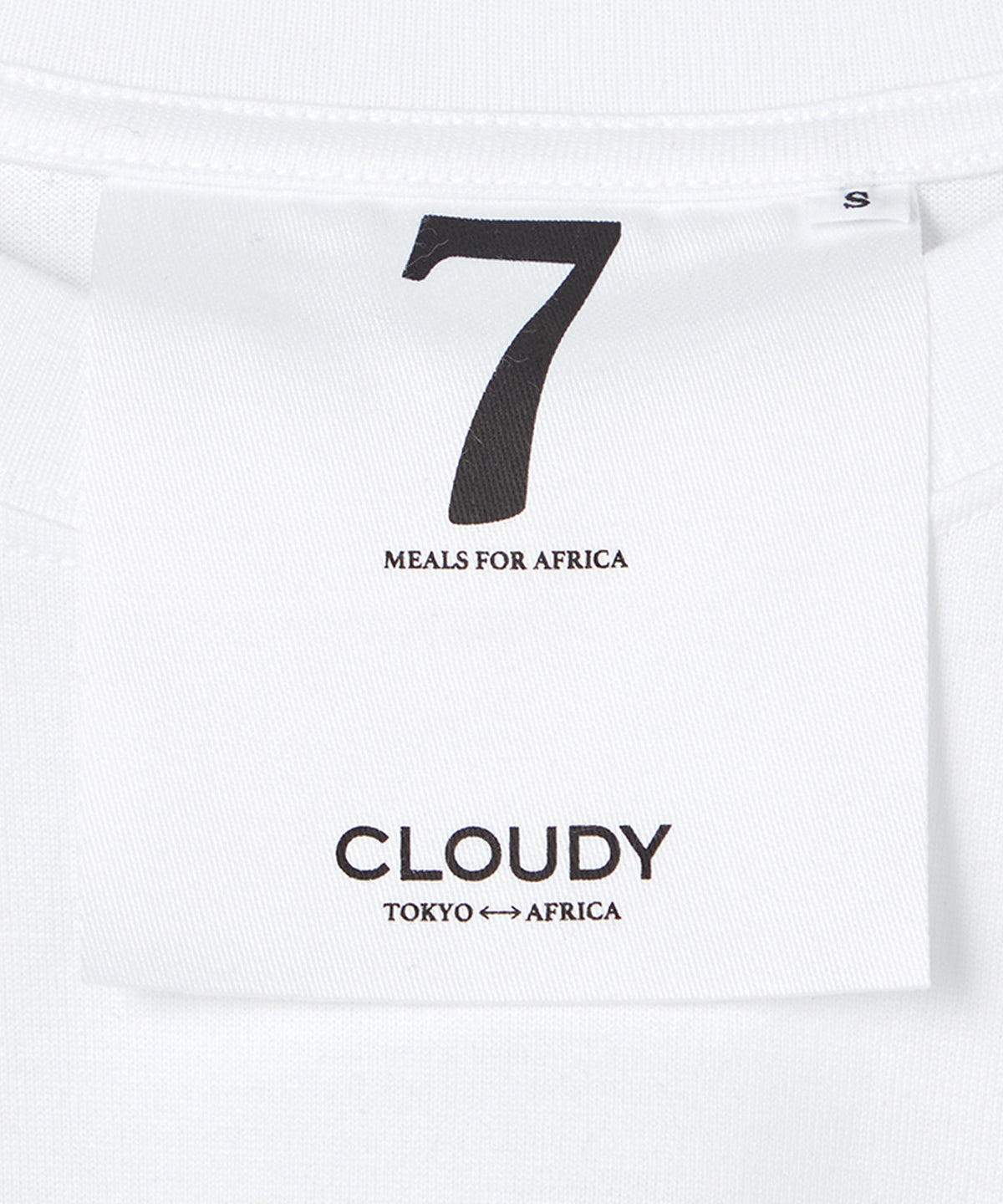 Lunch T-shirt AFRICA WHITE