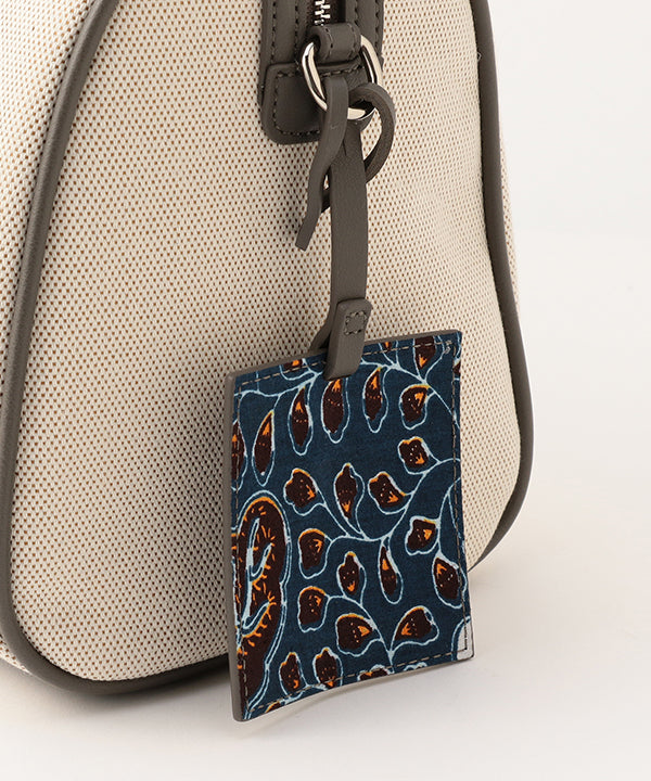 Two Tone Kente × Boston Bag GRAY