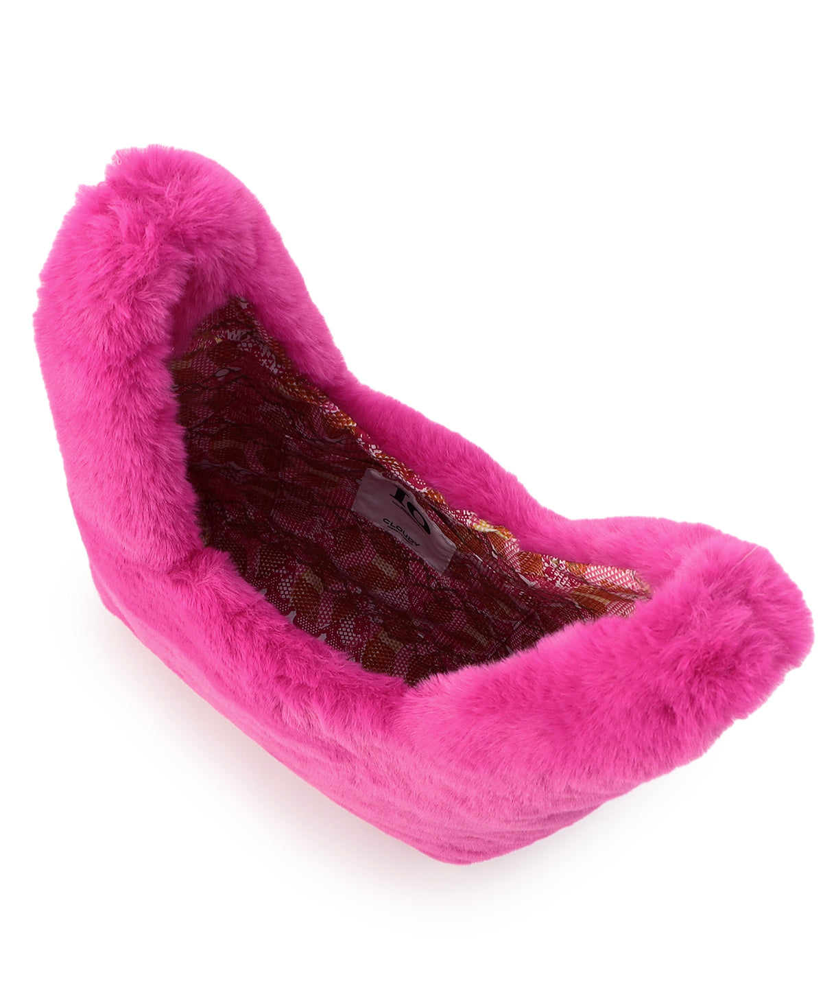 Eco Fur Convenience Bag(Medium) PINK